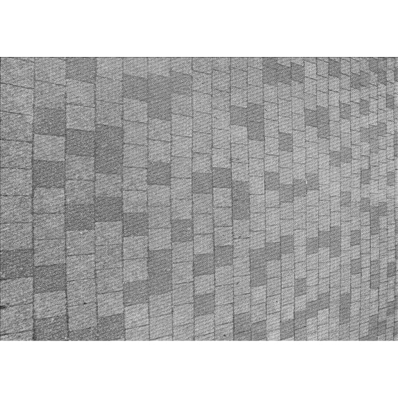 Ahgly Company Indoor Rectangle Patterned Gray Cloud Gray Area Rugs, 8' x 10'