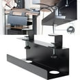 thumbnail image 5 of 17 Inch Clamp-On Power Strip Tray for Desk, No Drill Cable Management, 5 of 6