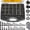 Button Head+Socket Cap Head, variant on 4005pcs Metric Screw Assortment M2 M3 M4 M5 Hex Cap Head & Flat Head Screws, Metric Nuts and Bolts Assortment Kit with Washers & Wrench – Assorted Screws for DIY, Electronics, 3D Printers