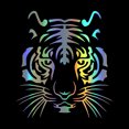 thumbnail image 1 of Colorful Tiger Head Car-styling Motorcycle Vinyl Decal Car Sticker, 1 of 2