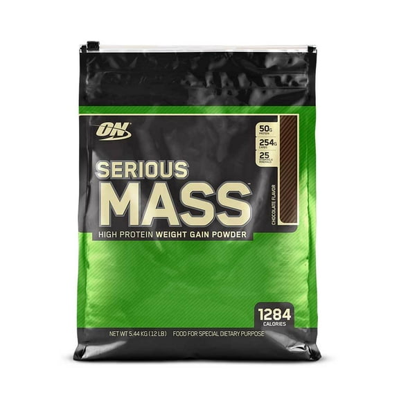 Proteína ON Serious Mass Chocolate (Bote 12 LB) Optimum Fitness Town 1031914