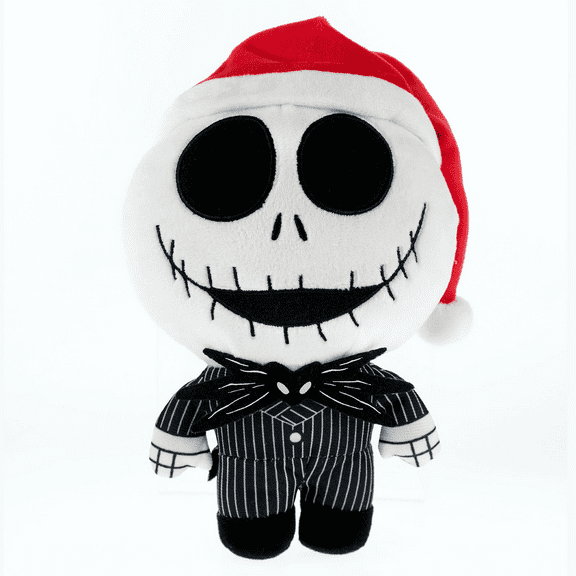 Disney, The Nightmare Before Christmas, Jack Skellington Plush, 8 inches Tall, Black, All Ages
