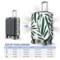 thumbnail image 6 of Lsque Palm Branch With Leaves Printed Luggage Cover, Travel Luggage Protector,Scratch and Dirt Resistant, Fits 18-32 Inch Luggage - Medium, 6 of 9