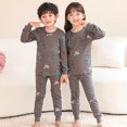 thumbnail image 4 of Conjuntos de pijamas de Navidad para niñas, ropa de dormir de dibujos animados de unicornio de princesa para niños, ropa de casa para niñas adolescentes, 2-12 años, 4 of 4