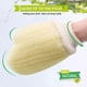 thumbnail image 3 of Exfoliating Loofah-gloves, Bath-sponge Body Skin-scrubber For Use In Shower-gloves, 100% Natural Egyptian Loufa Sponge Exfoliating Mitt Bath Gloves, B, 3 of 5