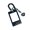 A, variant on Music Player Theme Card Holder Photocard Holder Card Sleeve Bus Card Holder Card Protector with Pendant Keychain