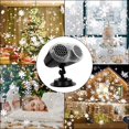 thumbnail image 4 of Proyector navideño con forma de copo de nieve 3D con mando a distancia, 4 of 7