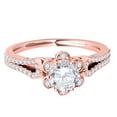 thumbnail image 2 of Aonejewelry 0.50 Ct. Ttw Wedding Engagement Diamond Ring 14K Rose Gold, 2 of 4