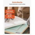 thumbnail image 4 of KFFKFF Electric Hot Wire Foam Cutter, 58W Tabletop Cutting Tool with Adjustable Temperature Control, Designed for Foam, KT Board, and Low-Density Sponge, Max. Cutting Thickness 10.24", 4 of 9