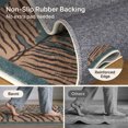 thumbnail image 5 of KUETH 9x12 Zebra Area Rugs Machine Washable Rugs for Living Room, Non Slip Flat Pile Rug with Rubber Backing, Modern Rug for Entryway Bedroom Dining Room Home Office, 5 of 8