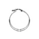 thumbnail image 2 of Arete Arracada Diamantada De Plata Ley 925 Imperial Jewelry 30 Mm, 2 of 10