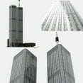 thumbnail image 4 of MOC-122768 World Trade Center (1973-2001)  Building Blocks Set Skyscraper MOC Bricks Construction Toys  1:1000, 4 of 5