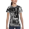 thumbnail image 4 of Vampire Diaries Characters Youth Unisex T-Shirt Crewneck Short Sleeve Double-Sided Print Tee Shirts Top For Boys Girls Kid Teen X-Small, 4 of 6