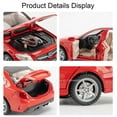 thumbnail image 6 of 1:32 C260L E300L Alloy Diecast Model Toy Car 6 Doors Opened Sound Light Pull Back Rubber Tires Miniature Vehice for Kids Present, 6 of 9