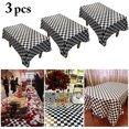 thumbnail image 1 of Party Tablecloth Creative Plastic Disposable Table Cover Rectangle Tablecloth, 1 of 9