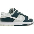 thumbnail image 2 of Men's Nike Dunk Low Retro PRM Deep Jungle/Wht-Light Silver (FB8896 300) - 9, 2 of 3