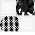 thumbnail image 3 of HIBIBUD 2026 New Mini Space Heater Fan Portable for Home Office Indoor Use,Ceramic Heating with Overheat Protection,Us Plug,400W Energy Efficient,Small Size for Desk Use,Quiet Operation, 3 of 7