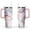 Pink-33, variant on 40oz Cute Ocean Life Turtle Stainless Steel Flip Straw Tumbler Spill Proof Travel Cup Double Wall Vacuum Insulated Coffee Mug with Top Handle
