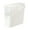 White, variant on Airtight Small Food Storage Container for Snacks, Chips, and Dry Goods in Clear
