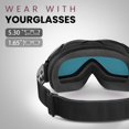 thumbnail image 2 of Gafas de esquí OutdoorMaster OTG, 100% protección UV, unisex, 2 of 7