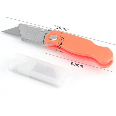 

Yohoo Hook Cutter Cutting Blades Paper Cutting Tool Utility Knife Zinc Alloy