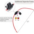 thumbnail image 3 of Adaptador de corriente EWAY 12V para Jeep Wrangler JL TJ JK TJ, 3 of 6
