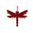 thumbnail image 2 of Hanging Christmas Tree Ornament, Wooden Dragonfly Pendant for Xmas Holiday Decoration, 2 of 7