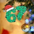 thumbnail image 2 of JLFNYA 67 Christmas Ornament, Christmas 67 Acrylic Ornament, Funny 67 Ornaments for Christmas Tree, Christmas Decoration, Hanging Ornaments, Xmas Holiday Home Decor, Christmas Birthday Gifts, 2 of 6