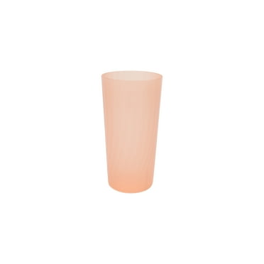 Mainstays - Pink Round Plastic Swirl Pattern Tumbler, 26-Ounce