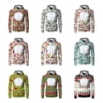 thumbnail image 2 of Sudaderas con capucha Tie Dye para Navidad, sudadera de gran tamaño, jersey en blanco de sublimación, ropa de Navidad de manga larga para imprimir Logotipo de foto, 2 of 5