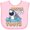 AD-Pink, variant on Inktastic Watch out I've Got My First Tooth Boys or Girls Baby Bib