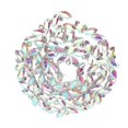 thumbnail image 1 of Glass Claw Chain High Hardness Color Single Row Rhinestone Strips for Clothing Shoes Jewelry AccessoriesAB Color---Product code 30154, 1 of 5