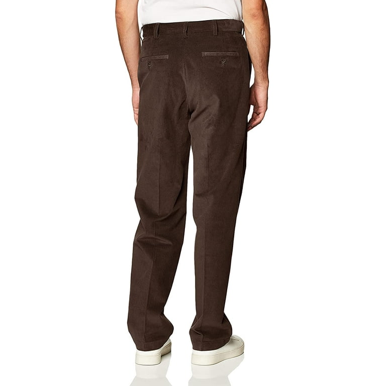 Haggar corduroy hotsell pants expandable waist