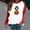 #01 Red, variant on HOOJT Womens Halloween Sweatshirts Oversized Loose Long Sleeve Shirts Fall Round-Neck Blouses Cute Funny Printed Sweaters Crewneck Pullover Top Halloween Costumes