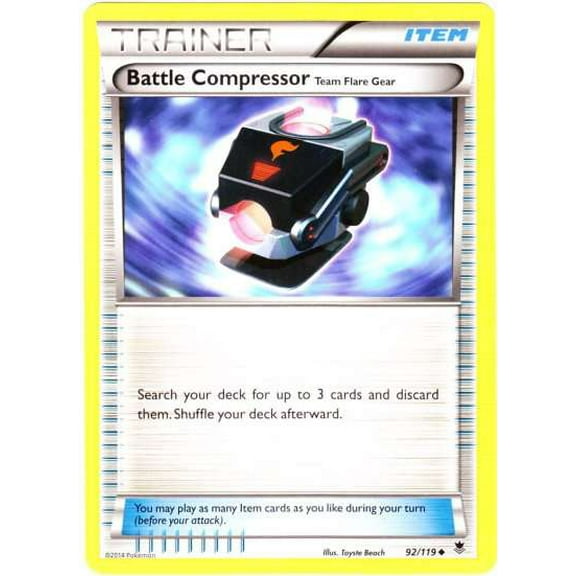 Pokemon Phantom Forces Uncommon Battle Compressor #92