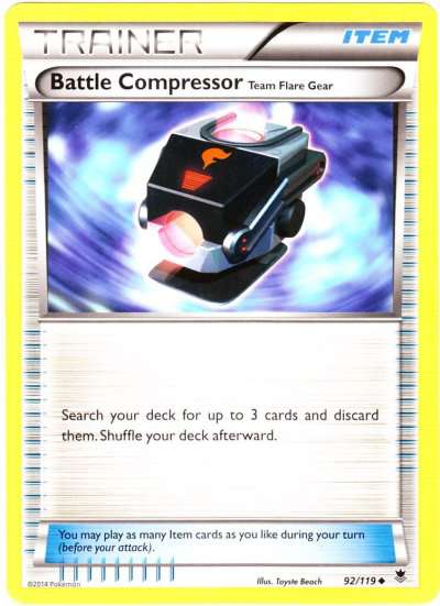 Pokemon Phantom Forces Uncommon Battle Compressor #92