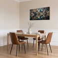 thumbnail image 3 of 1.5-Inch Thick Canvas Print Wall Art for Living Room, Bedroom, Office or Entryway – Decorative Wall Decor with Abstract Geometric Mountain Reflection Artwork -48 x 24 x 1.5 in, 3 of 9