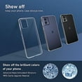 thumbnail image 6 of Motorola G Stylus 2022 Case Soft Skin Slim Thin Flexible Silicone TPU Scratch Resistant Gel Shockproof Protective Cases Galaxy A54, Crystal Clear, 6 of 6