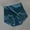 Blue, variant on 6 Pack Women's High Waist Satin Panties with Scalloped Hem & Bow Detail - Luxurious Silky Underwear for Graced Comfort & Lounging