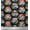 Black, variant on Soimoi Silk Fabric Leaves,Floral & Cute Animals Cartoon Printed Fabric 1 Yard 42 Inch Wide