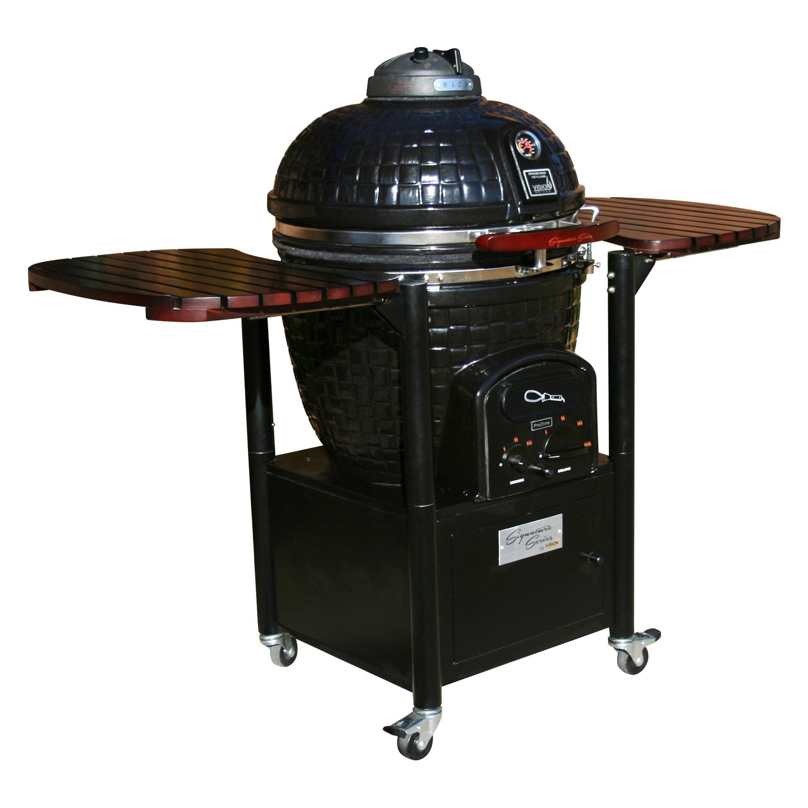 Vision Grills Rendezvous Kamado Grill BrickSeek