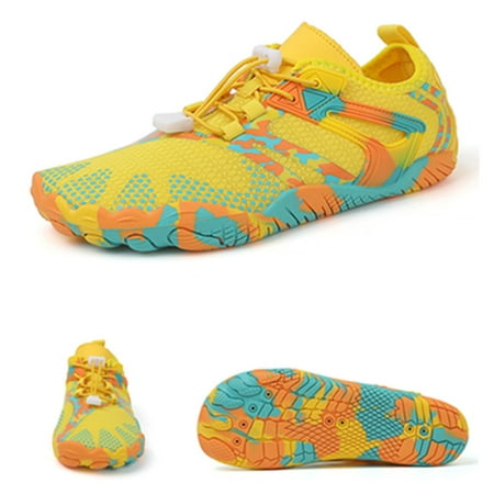 

Beach Water Shoes for Men Quick-dry Water Sneakers Rubber Sole Non-Slip Breathable Water Shoes Fast Drying Beach Swimming Shoe