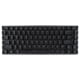 thumbnail image 4 of Teclado mecánico Ajazz AK33 Sincero Teclado negro con luz blanca 82 teclas interruptor azul, 4 of 10