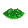 thumbnail image 2 of Women Skirt St. Patrick'S Day- For Saint Patrick Print Mesh Skirt Stage Performance Tutu Party Short Skirt For Festive Celebration Gold One Size, 2 of 7