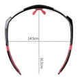 thumbnail image 4 of QualitChoice Lunettes de Vélo Photochromiques de Cyclisme Lunettes de Sport Protection Lunettes de Cyclisme Rouge, 4 of 6
