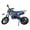 Blue White, variant on 49cc 2-Stroke Kids Dirt Bike, Gas Power Motocross, Beach Off Road Mini Motorcycle, Children Pocket Motorbike with Improved Front Rear Disc Brakes