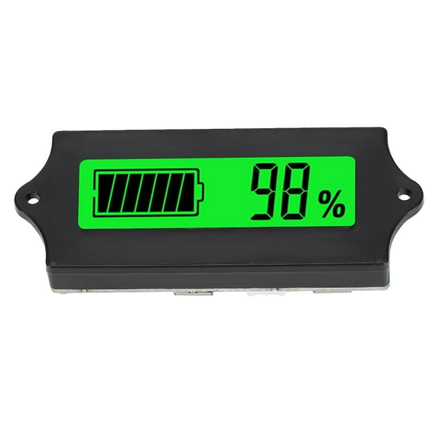 Voltage Meter, LCD Display Waterproof Battery Capacity Indicator GY-6G For Lithium Batteries