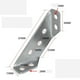 thumbnail image 4 of Escuadra de acero inoxidable, soporte trapezoidal para muebles, conector resistente para juntas de armarios y estantes, montaje seguro., 4 of 8