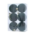 thumbnail image 5 of Mecorevxz 6 Pcs Velvet Christmas Balls Flocked Christmas Tree Ornaments Plastic Balls Xmas Decorative Hanging Ornaments Christmas Tree Decoration 2.36”（B）, 5 of 8