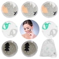 thumbnail image 1 of 24PCS Makeup Remover Pad Cartoon Reusable Face Cotton Pad with Drawstring Bag, 1 of 9